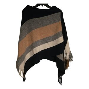 Striped Fringe Women's Sweater